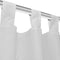 vidaXL - Micro-Satijnen - Gordijnen - met - Ringen - 140 - x - 225 - cm - 2 - stuks - (Wit)