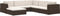 vidaXL - Middenbank - 1 - st - met - kussens - poly - rattan - grijs