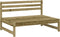vidaXL - Middenbank - 120x80 - cm - geïmpregneerd - grenenhout