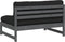 vidaXL - Middenbank - 120x80 - cm - massief - grenenhout - grijs