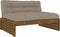 vidaXL - Middenbank - 120x80 - cm - massief - grenenhout - honingbruin