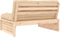 vidaXL - Middenbank - 120x80 - cm - massief - grenenhout