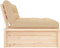vidaXL - Middenbank - 120x80 - cm - massief - grenenhout