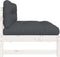 vidaXL - Middenbank - 120x80 - cm - massief - grenenhout - wit