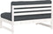 vidaXL - Middenbank - 120x80 - cm - massief - grenenhout - wit