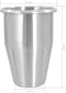 vidaXL Milkshake mixer 1 L roestvrij staal