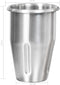 vidaXL Milkshake mixer met dubbele bekers roestvrij staal 2 L
