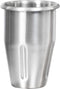 vidaXL Milkshake mixer met dubbele bekers roestvrij staal 2 L