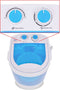 vidaXL Mini wasmachine met dubbele trommel 5.6 kg