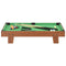 vidaXL - Minipooltafel - 3 - Feet - 92x52x19 - cm - bruin - en - groen