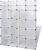 vidaXL - Modulaire - kast - met - 18 - compartimenten - wit - 37 - x - 146 - x - 180,5 - cm