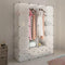 vidaXL - Modulaire - kast - met - 18 - compartimenten - wit - 37 - x - 146 - x - 180,5 - cm