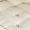 vidaXL - Modulaire - poef - 70x70x54 - stof - crème