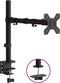 vidaXL - Monitorbeugel - VESA - 75/100 - mm - zwart - staal