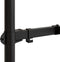 vidaXL - Monitorbeugel - VESA - 75/100 - mm - zwart - staal