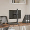 vidaXL - Monitorbeugel - VESA - 75/100 - mm - zwart - staal