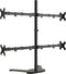 vidaXL - Monitorbeugel - VESA - 75/100 - mm - zwart - staal