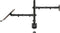 vidaXL - Monitorbeugel - VESA - 75/100 - mm - zwart - staal