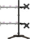 vidaXL - Monitorbeugel - VESA - 75/100 - mm - zwart - staal