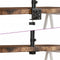 vidaXL - Monitorbeugel - VESA - 75/100 - mm - zwart - staal