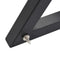 vidaXL - Monitorspeakerstandaards - 2 - st - staal - zwart