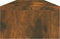 vidaXL - Monitorstandaard - 100x24x13 - cm - bewerkt - hout - gerookt - eikenkleurig