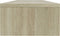 vidaXL - Monitorstandaard - 100x24x13 - cm - bewerkt - hout - sonoma - eikenkleurig
