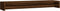 vidaXL - Monitorstandaard - 100x24x13 - cm - bewerkt - hout - bruineikenkleurig