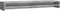 vidaXL - Monitorstandaard - 100x24x13 - cm - bewerkt - hout - betongrijs
