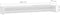 vidaXL - Monitorstandaard - 100x24x13 - cm - bewerkt - hout - hoogglans - wit