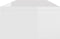 vidaXL - Monitorstandaard - 100x24x13 - cm - bewerkt - hout - hoogglans - wit