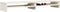 vidaXL - Monitorstandaard - 100x24x13 - cm - massief - grenenhout - wit