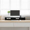 vidaXL - Monitorstandaard - 100x24x13 - cm - spaanplaat - zwart - eikenkleurig
