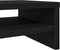 vidaXL - Monitorstandaard - 100x24x13 - cm - spaanplaat - zwart - eikenkleurig