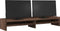 vidaXL - Monitorstandaard - 100x24x16 - cm - bewerkt - hout - bruin - eikenkleurig