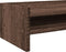 vidaXL - Monitorstandaard - 100x24x16 - cm - bewerkt - hout - bruin - eikenkleurig