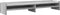 vidaXL - Monitorstandaard - 100x24x16 - cm - bewerkt - hout - grijs - sonoma - eiken