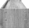 vidaXL - Monitorstandaard - 100x24x16 - cm - bewerkt - hout - grijs - sonoma - eiken