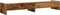 vidaXL - Monitorstandaard - 100x24x16 - cm - bewerkt - hout - oud - houtkleurig