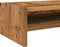 vidaXL - Monitorstandaard - 100x24x16 - cm - bewerkt - hout - oud - houtkleurig