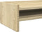 vidaXL - Monitorstandaard - 100x24x16 - cm - bewerkt - hout - sonoma - eikenkleurig
