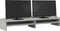vidaXL - Monitorstandaard - 100x24x16 - cm - bewerkt - hout - betongrijs