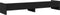 vidaXL - Monitorstandaard - 100x24x16 - cm - bewerkt - hout - zwart