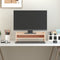 vidaXL - Monitorstandaard - 100x24x16 - cm - massief - grenenhout