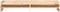 vidaXL - Monitorstandaard - 100x24x16 - cm - massief - grenenhout