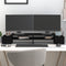 vidaXL - Monitorstandaard - 100x27,5x15 - cm - massief - grenenhout - wit