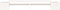 vidaXL - Monitorstandaard - 100x27,5x15 - cm - massief - grenenhout - wit