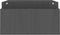 vidaXL - Monitorstandaard - 100x27,5x15 - cm - massief - grenenhout - grijs