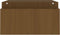 vidaXL - Monitorstandaard - 100x27,5x15 - cm - massief - grenenhout - honingbruin
