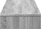 vidaXL - Monitorstandaard - 100x27x10 - cm - bewerkt - hout - grijs - sonoma - eiken